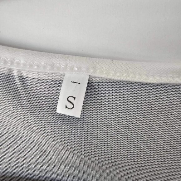 Nwot - Women's Face Fake Summer Sleeveless Beachwear Midi Dress. Size: S - Picture 5 of 7